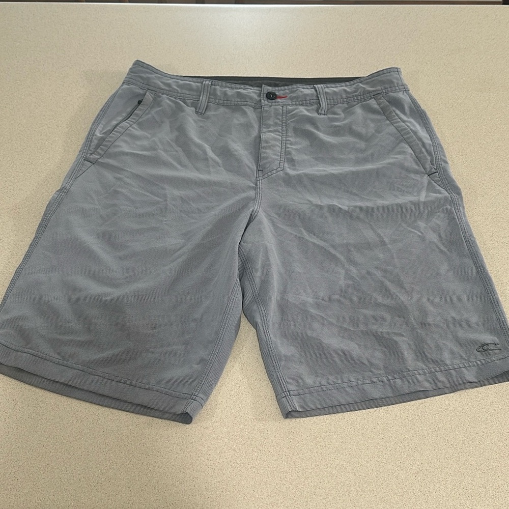 O’Neil Hybrid - Men’s ultra light swim shorts, 34, grey/Blue